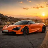 Mclaren Orange Vinyl Wrap 11