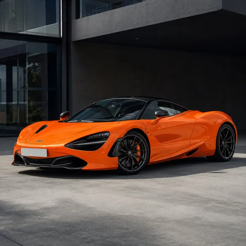 Mclaren Orange Vinyl Wrap — appearance reference