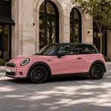 Rouge Powder Pink Vinyl Wrap 5