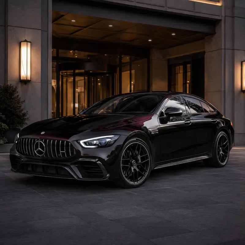 Tesla Ultra Glossy Black Color PPF — appearance reference