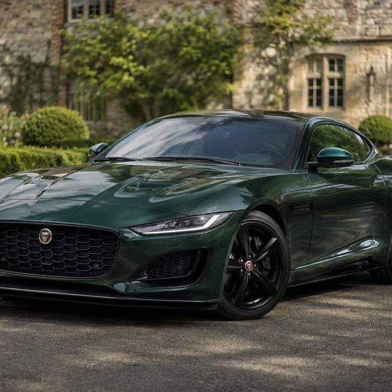 Jaguar British Racing Green Color PPF — appearance reference