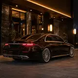 Metallic Black Gold Vinyl Wrap 3