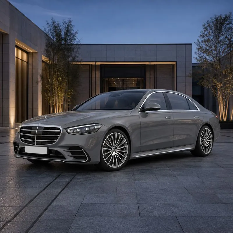 Moonlight Grey - Mercedes-Benz Vinyl Wrap — appearance reference