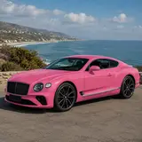 Passionate Pink Paint Finish - Bentley Color PPF 12