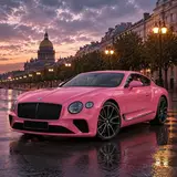 Passionate Pink Paint Finish - Bentley Color PPF 3