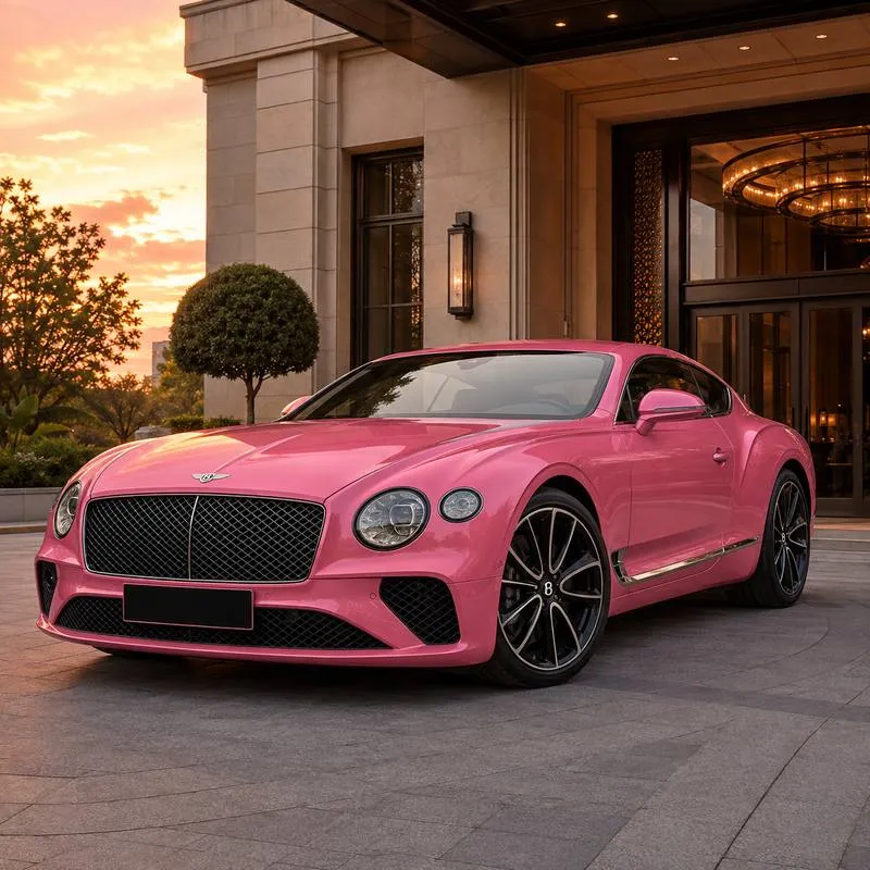 Passionate Pink Paint Finish - Bentley Color PPF — appearance reference