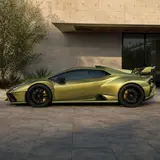 Metal STO track gold-green - Lamborghini Vinyl Wrap 5