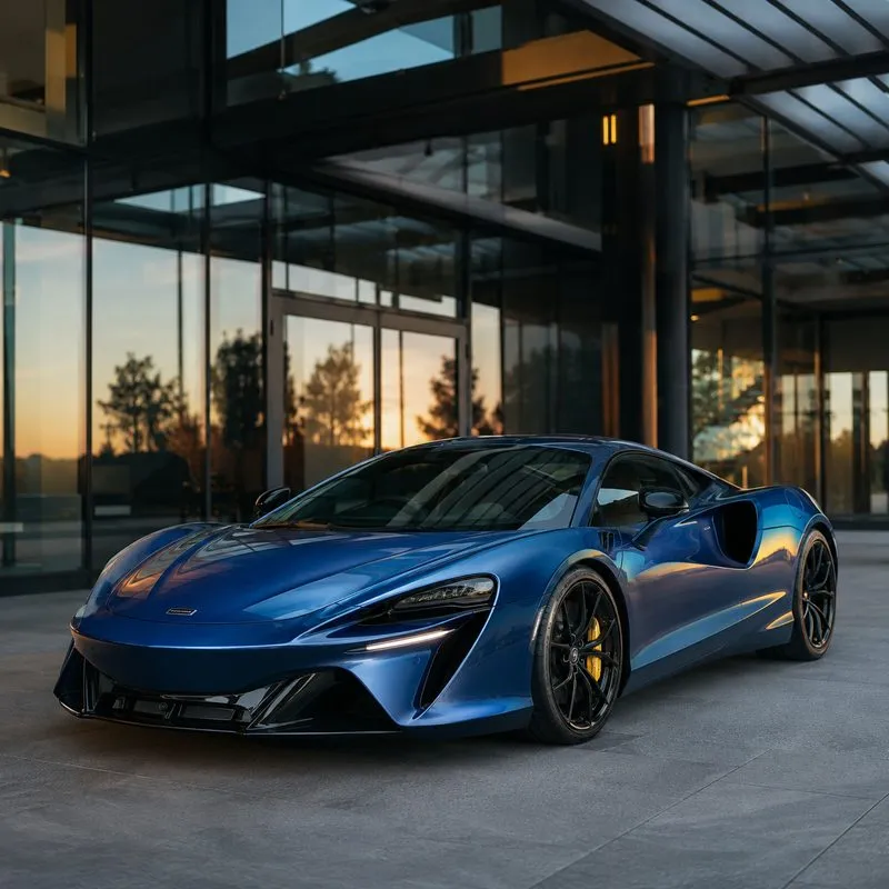 Luminous Blue Gold Vinyl Wrap — appearance reference