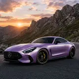 Diamond White Shift Purple Vinyl Wrap 11
