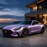 Diamond White Shift Purple Vinyl Wrap 12