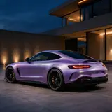 Diamond White Shift Purple Vinyl Wrap 6