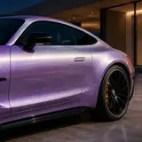 Diamond White Shift Purple Vinyl Wrap 9