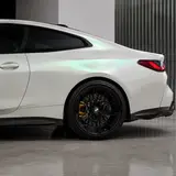 Diamond White Shift Green Vinyl Wrap 9