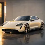 Diamond White Shift Gold Vinyl Wrap 3