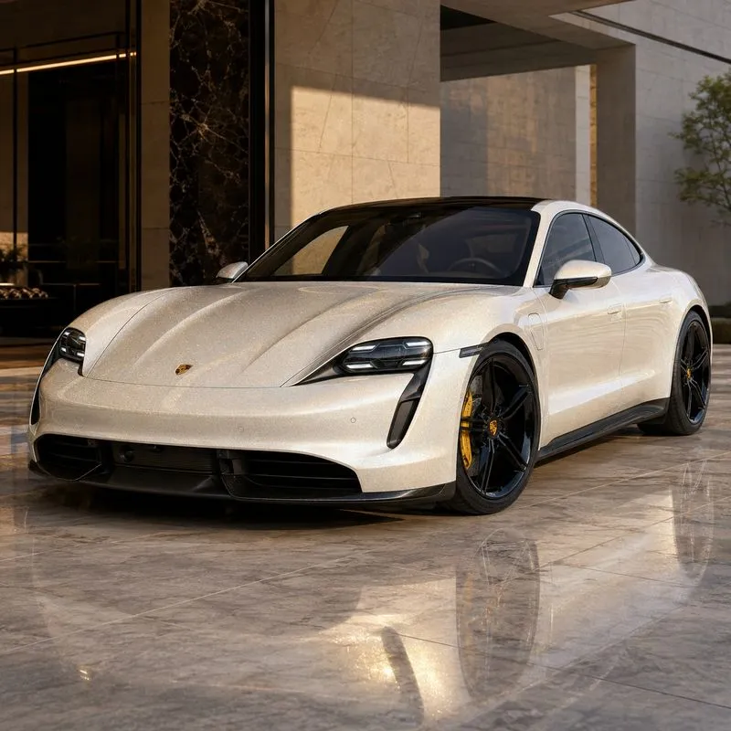 Diamond White Shift Gold Vinyl Wrap — appearance reference