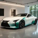 Diamond White Shift Pine Green vehicle appearance reference