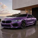 Transparent Diamond Purple Vinyl Wrap 12