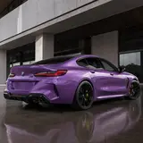 Transparent Diamond Purple Vinyl Wrap 6