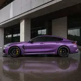 Transparent Diamond Purple Vinyl Wrap 5