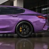 Transparent Diamond Purple Vinyl Wrap 9