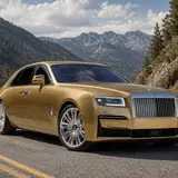 Transparent Diamond Gold Vinyl Wrap 11