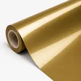 Transparent Diamond Gold Vinyl Wrap 4