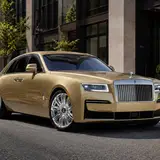 Transparent Diamond Gold Vinyl Wrap 3