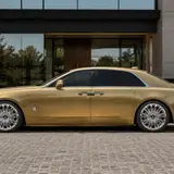 Transparent Diamond Gold Vinyl Wrap 5