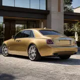 Transparent Diamond Gold Vinyl Wrap 9
