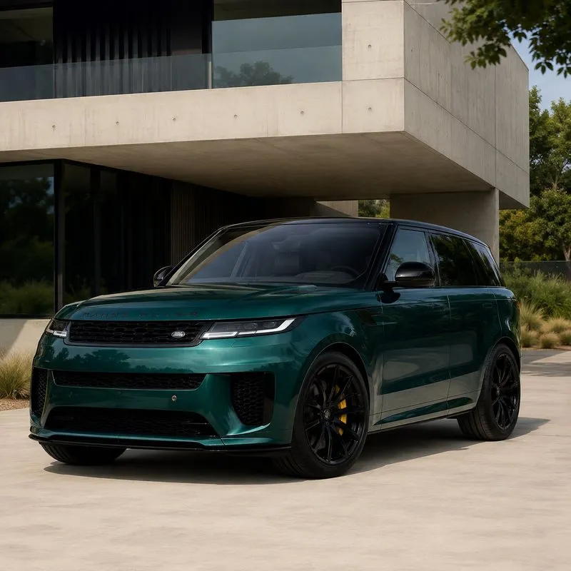 Transparent Diamond Pine Green Vinyl Wrap — appearance reference