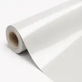 Rainbow Laser White Vinyl Wrap 4