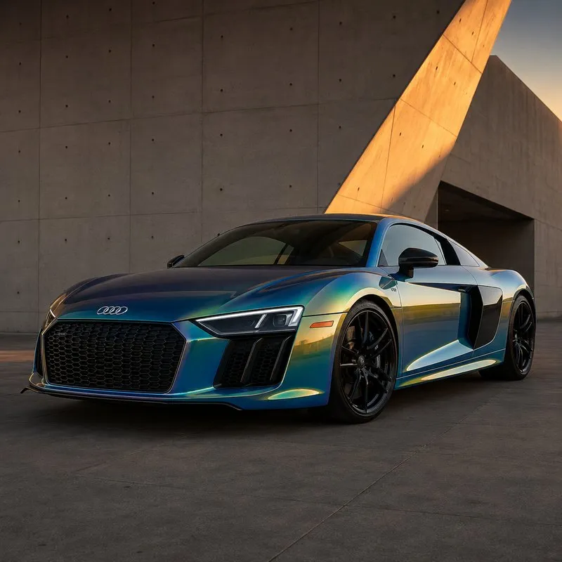 Chameleon-Blue Green Gold Color PPF — appearance reference