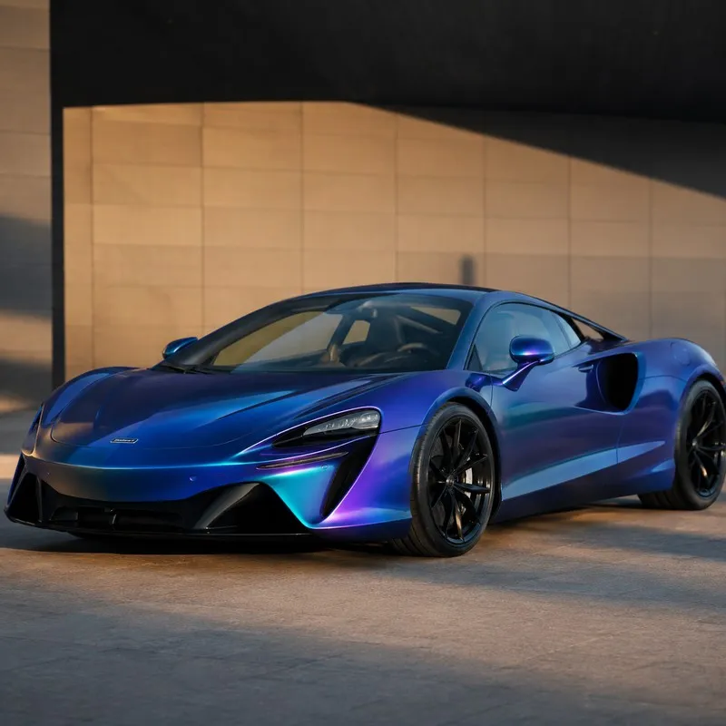 Chameleon-Green Blue Purple Color PPF — appearance reference