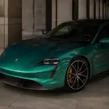 Aurora Diamond Green Vinyl Wrap 8