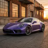 Aurora Diamond Purple Vinyl Wrap 11