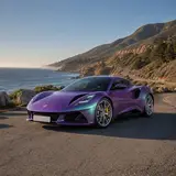 Aurora Diamond Purple-Green Vinyl Wrap 12
