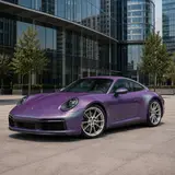 Aurora Diamond - Green Purple Vinyl Wrap 3