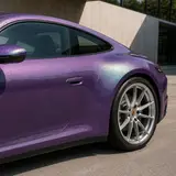Aurora Diamond - Green Purple Vinyl Wrap 9