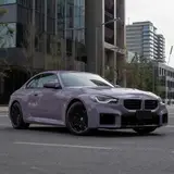 Capri Grey Purple Vinyl Wrap 3
