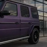 Ultra Black Illusion Purple Vinyl Wrap 9