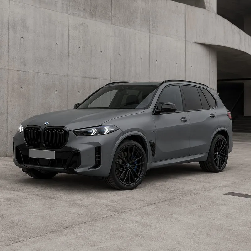 Super Matte AMG Mountain Grey Color PPF — appearance reference