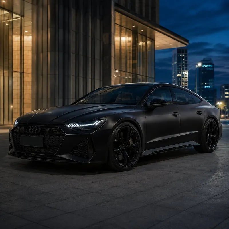 Satin Starliaht Black Color PPF — appearance reference