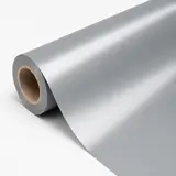 Satin Liquid Metallic Silver Vinyl Wrap 4