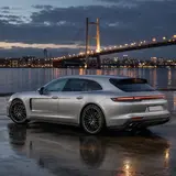 Satin Liquid Metallic Silver Vinyl Wrap 6