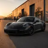 Satin Ceramic Black Vinyl Wrap 11