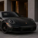 Satin Ceramic Black Vinyl Wrap 8