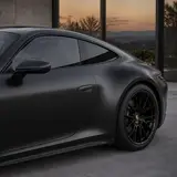 Satin Ceramic Black Vinyl Wrap 9