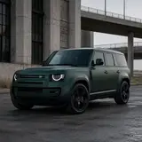 Ultra-Matte Metallic Jet Green Vinyl Wrap 11