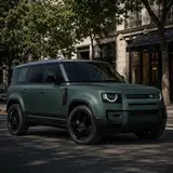 Ultra-Matte Metallic Jet Green Vinyl Wrap 3