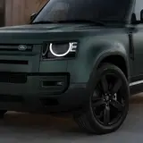 Ultra-Matte Metallic Jet Green Vinyl Wrap 8